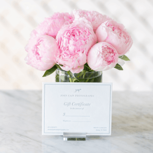 Studio Portrait Session Gift Card